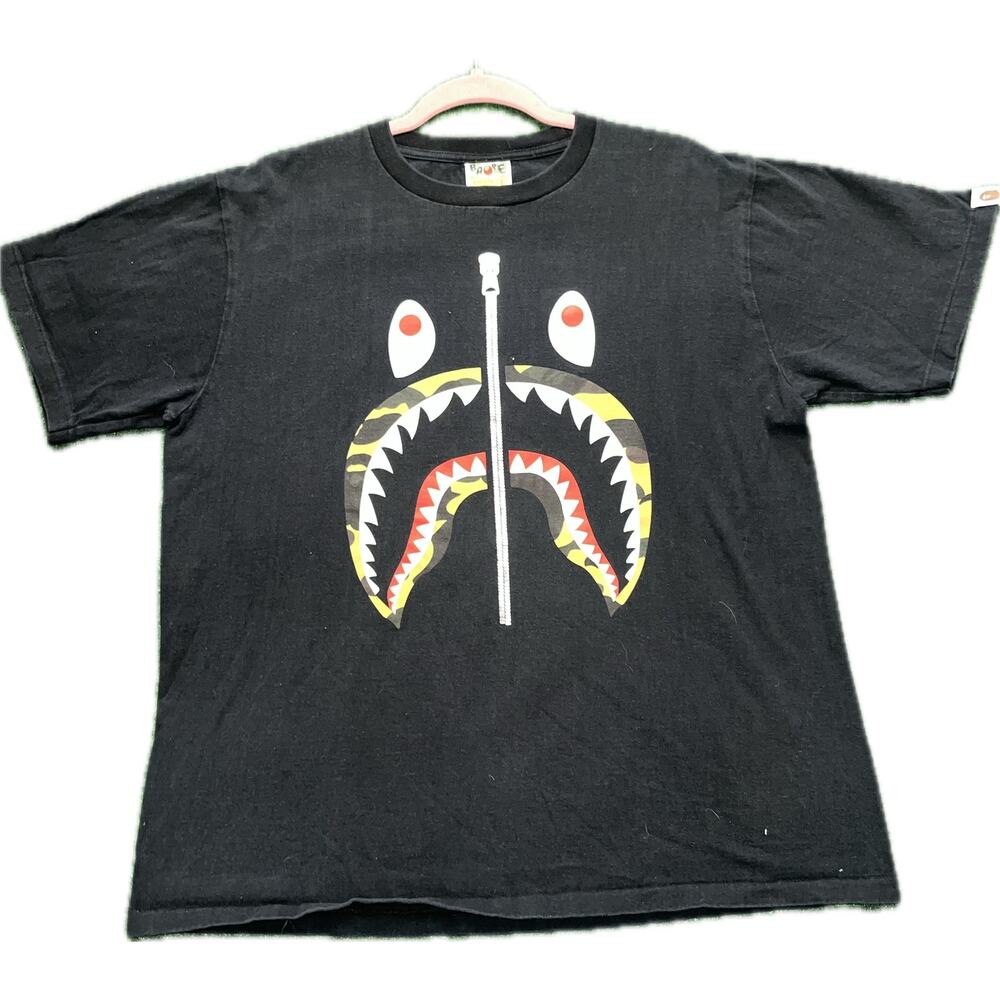 BAPE 1st Camo Shark Tee ‘Black’